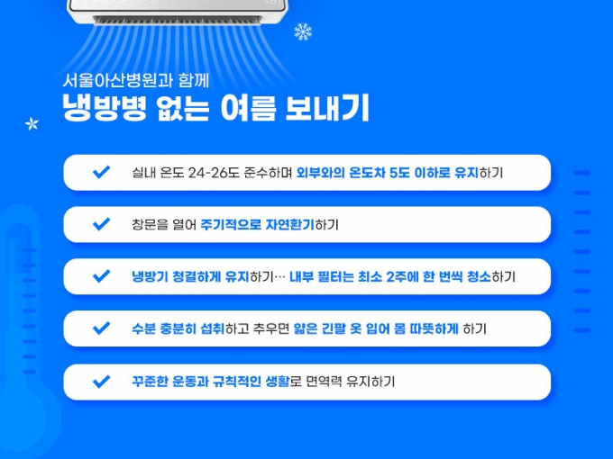 "에어컨 쐬다가 폐렴 걸려"…냉방병에 숨은 '이 균' [한 장으로 보는 건강]