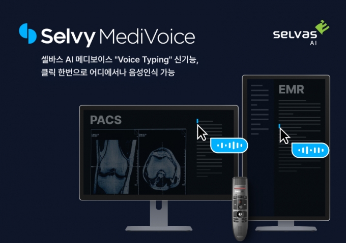 의료진 업무부담 줄여준다...셀바스AI, 보이스 타이핑 기능 추가