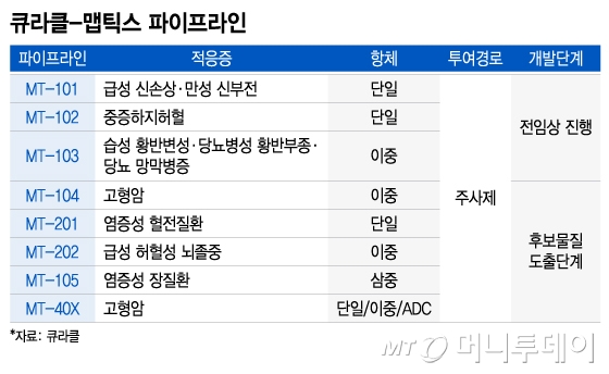 큐라클-맵틱스 파이프라인. /사진=이지혜 디자인기자