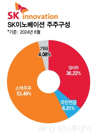 SK이노베이션 주주구성/그래픽=김현정