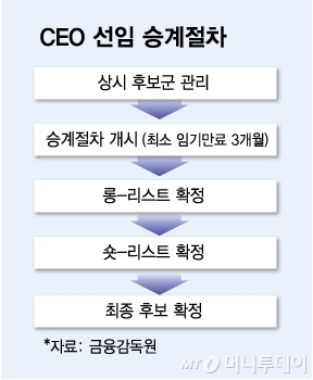 CEO 선임 승계절차/그래픽=김다나