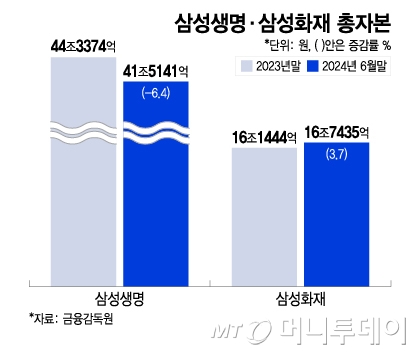 삼성생명·삼성화재 총자본/그래픽=이지혜