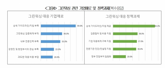 기업 10곳 중 5곳 "그린 워싱 잘 모른다"…"정부 상세 지침 필요해"