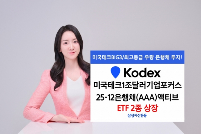 삼성운용, KODEX 미국테크 1조달러 기업포커스 ETF 2종 상장