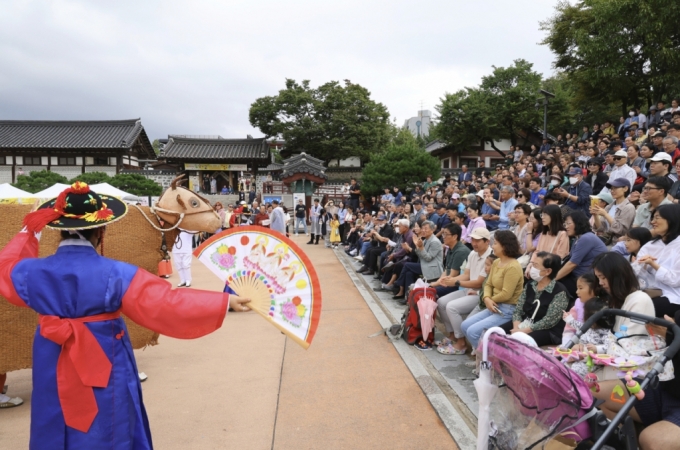 남산골한가위축제 삼삼오락 /사진제공=서울시 