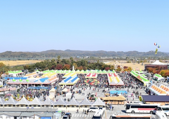 파주장단콩축제 현장./사진제공=파주시