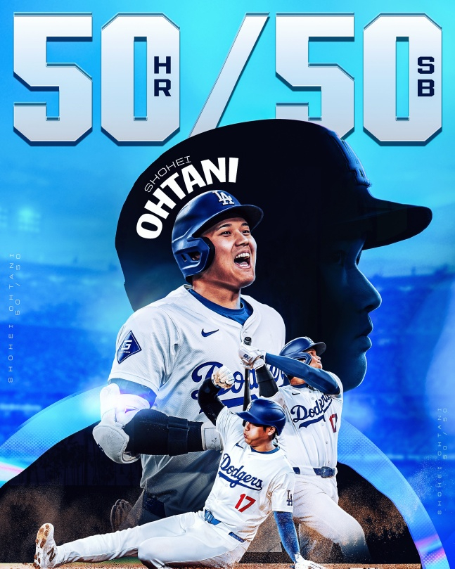  繫 20(ѱð)  SNS   Ÿ    50Ȩ-50縦 ߴ. /=MLB.com  SNS 