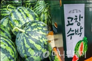 지리적표시 농산물 제116호로 등록된 전북 고창수박. /사진=국립농산물품질관리원