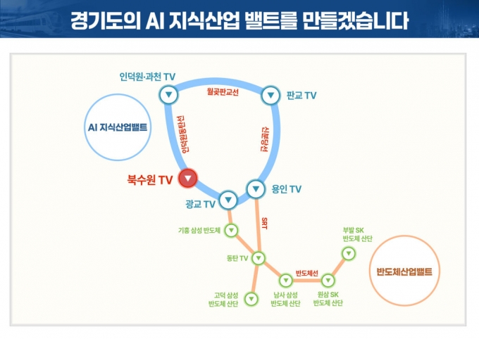 AI지식산업벨트 계획도./사진제공=경기도