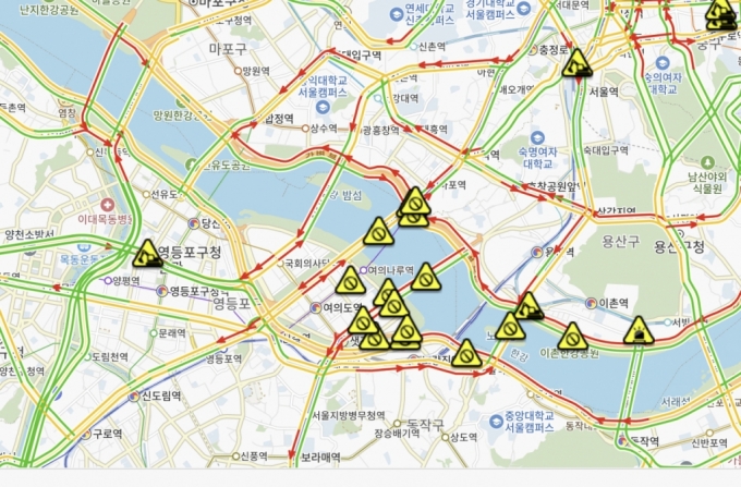 /사진=서울시 교통정보센터(TOPIS) 캡처
