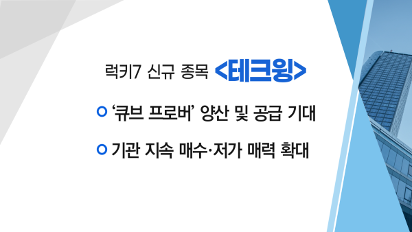 [매매의 기술] GS칼텍스의 석유 제품 판매, 중간 도매업체 '흥구석유' VS  ‘큐브 프로버’ 양산 및 공급 기대 '테크윙'