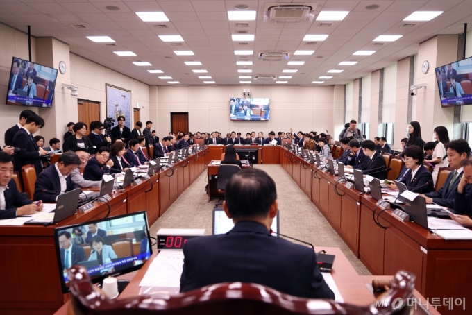 지난 7일 오전 서울 여의도 국회에서 국회 산업통상자원중소벤처기업위원회의 산업통상자원부에 대한 국정감사가 열리고 있다. /사진=뉴스1