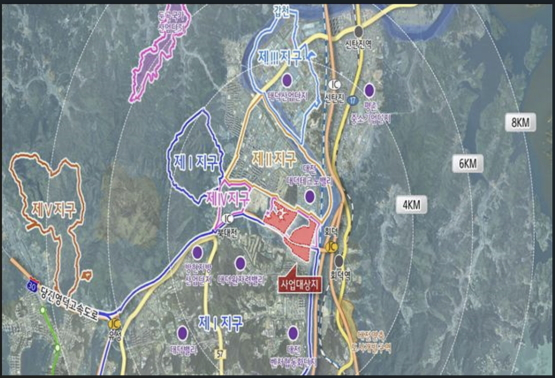 탑립·전민지구 국가산업단지 위치도./사진제공=대전시