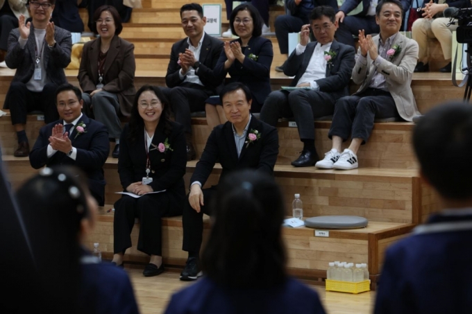 고양늘봄꿈터 개소식 모습./사진제공=경기도교육청