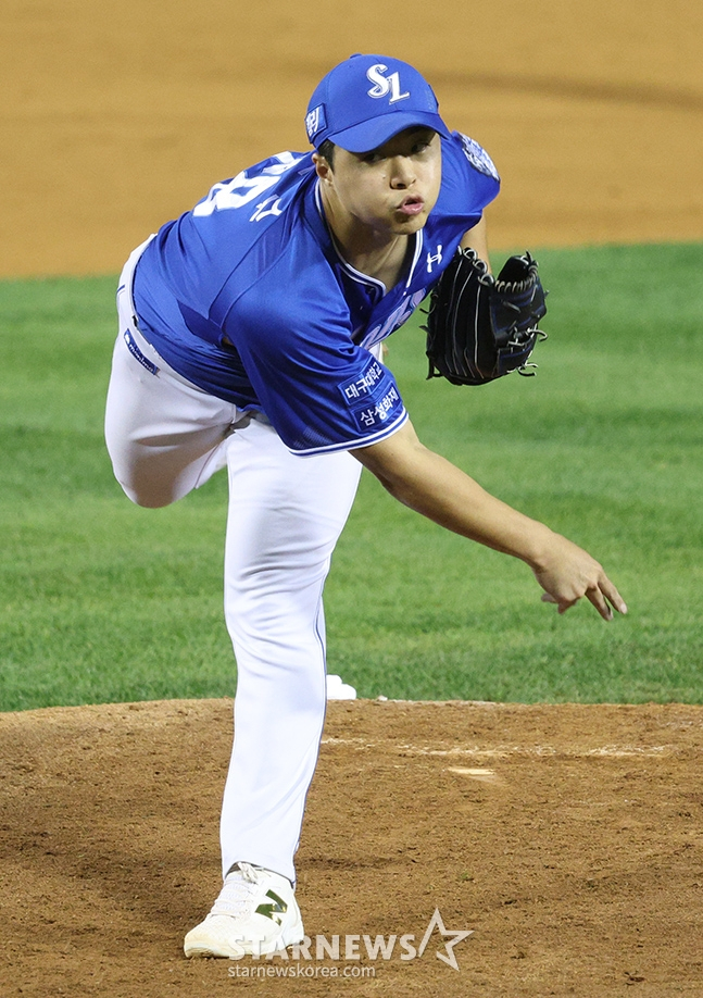 삼성 라이온즈 김윤수. /사진=김진경 대기자