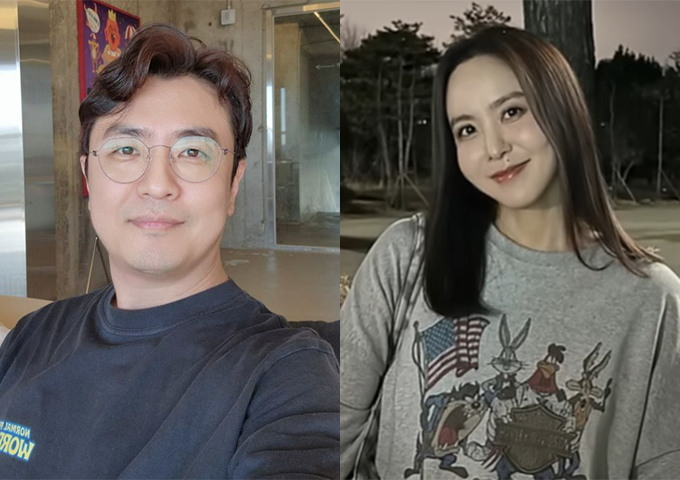 이혼 소송을 벌이고 있는 아나운서 출신 방송인 최동석 박지윤 /사진=각 인스타그램