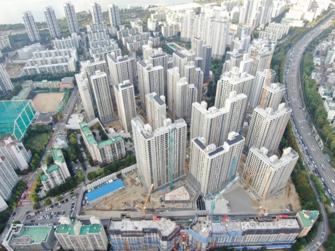 서울 서초구 &#039;메이플자이&#039; 공사현장/사진=GS건설
