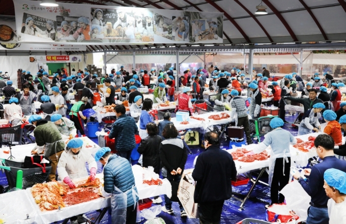 평창 고랭지 김장축제/사진제공=이랜드파크