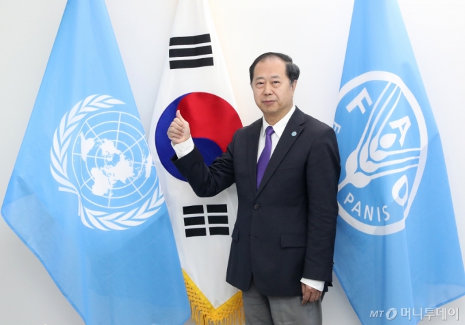 탕 쉥야오 유엔식량농업기구(FAO) 한국협력연락사무소장/사진=홍봉진기자 honggga@