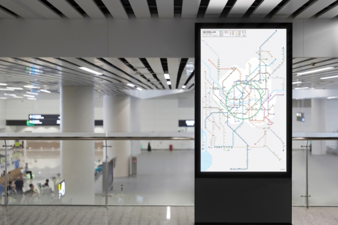 서울시 신형 지하철 노선도 디자인/사진=서울시