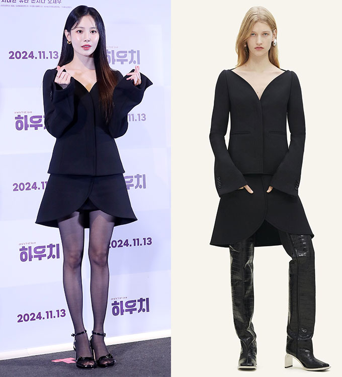 그룹 걸스데이 출신 유라. /사진=머니투데이 DB, 꾸레쥬(Courreges)