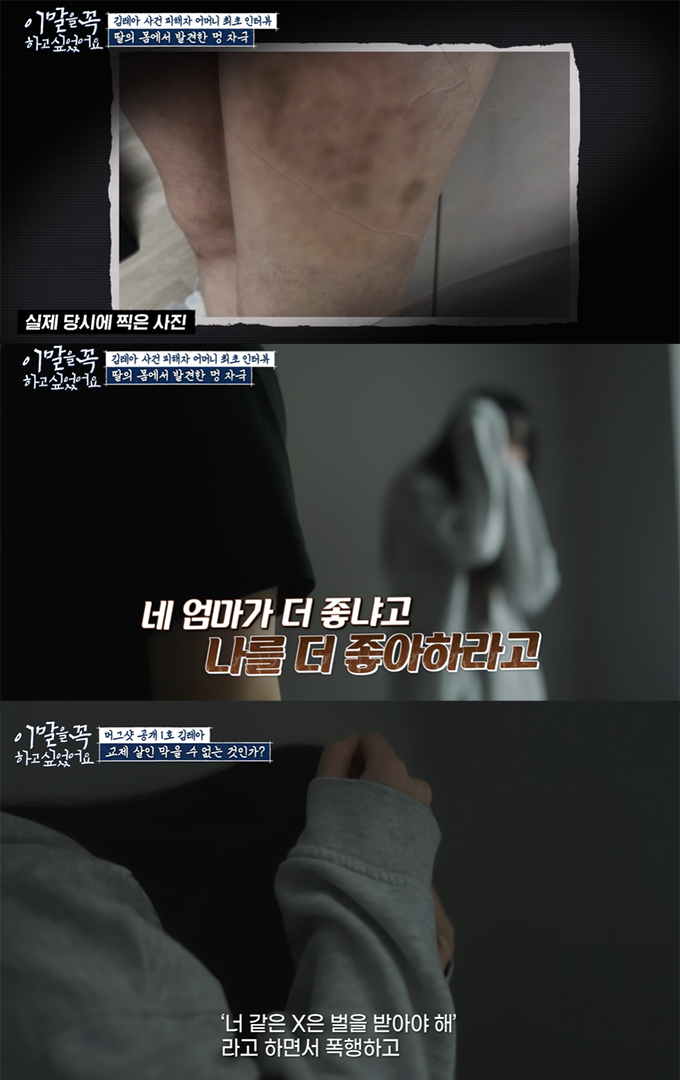 /사진=tvN &#039;이 말을 꼭 하고 싶었어요&#039; 방송화면