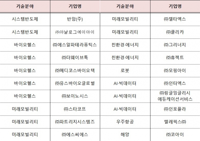 미국 실리콘밸리에서 열린 &#039;초격차 스타트업 IR(기업설명회)&#039; 행사에 참여한 초격차 스타트업 /사진제공=중소벤처기업부