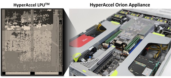 하이퍼엑셀이 개발 중인 LPU와 서버 제품 &#039;오리온&#039;/사진=하이퍼엑셀