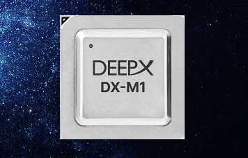 온디바이스 AI 1세대 칩 &#039;DX-M1&#039;. /사진=딥엑스