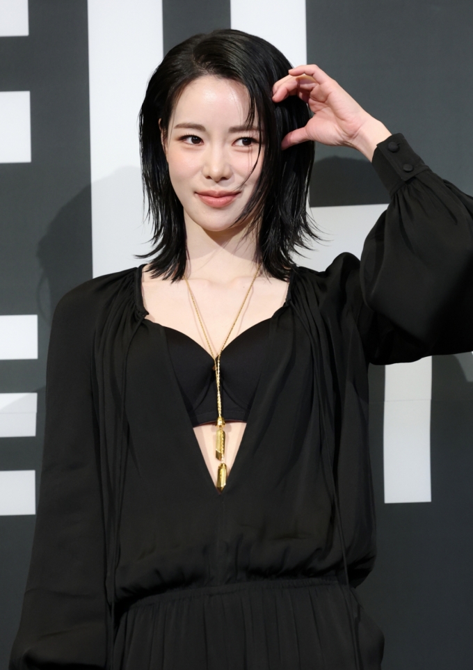 배우 임지연이 지난 25일 서울 용산구 CGV 용산아이파크몰에서 열린 ‘제12회 마리끌레르 영화제&#039;(MCFF) 행사에 참석했다. /사진=뉴스1 /사진=(서울=뉴스1) 권현진 기자