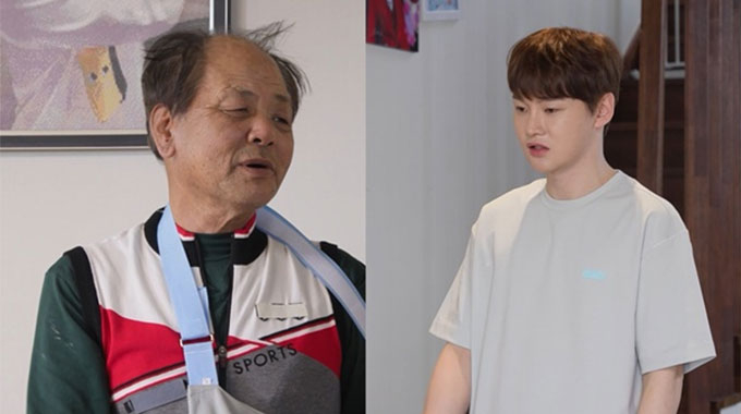 가수 박서진이 뱃일하는 아버지를 걱정한다. /사진=KBS2 &#039;살림하는 남자들 시즌2&#039; 