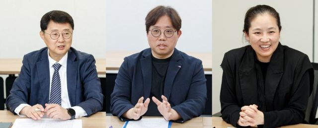 (왼쪽부터)손병호 한국과학기술기획평가원(KISTEP) 부원장(기술경영경제학회 회장), 안준모 고려대학교 행정학과 교수, 이성주 서울대학교 산업공학과 교수 /사진=이기범 기자 