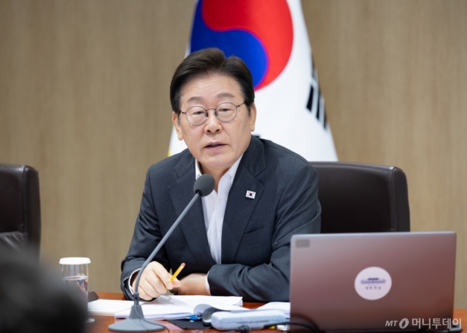 이재명 대통령이 29일 서울 용산 대통령실 청사에서 열린 국무회의에서 발언하고 있다. (대통령실 제공. 재판매 및 DB 금지) 2025.7.29/뉴스1 /사진=(서울=뉴스1) 허경 기자