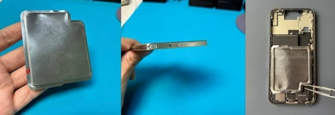미국판 아이폰17 프로용 스테인리스 스틸 배터리 케이스. /사진=마진 부 홈페이지