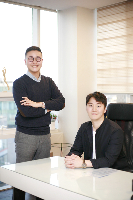 좌측부터 김민승 솔닥 대표, 이호익 대표/사진제공=솔닥