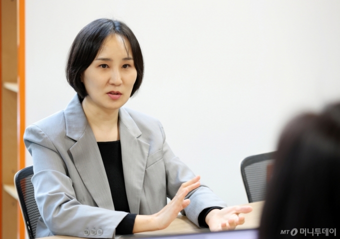 김민지 시놀 대표 인터뷰 /사진=김창현 기자 chmt@