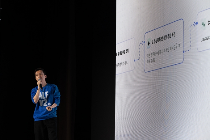 6일 열린 &#039;채널콘 2025&#039;의 연사로 나선 최시원 채널코퍼레이션 대표/사진제공=채널코퍼레이션