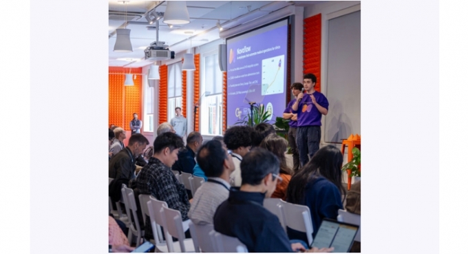 노보플로우의 기업 설명 장면/사진=노보플로우