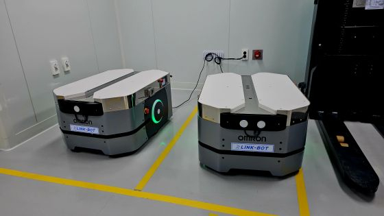 AMR(자율이동로봇)/사진=류준영 기자 