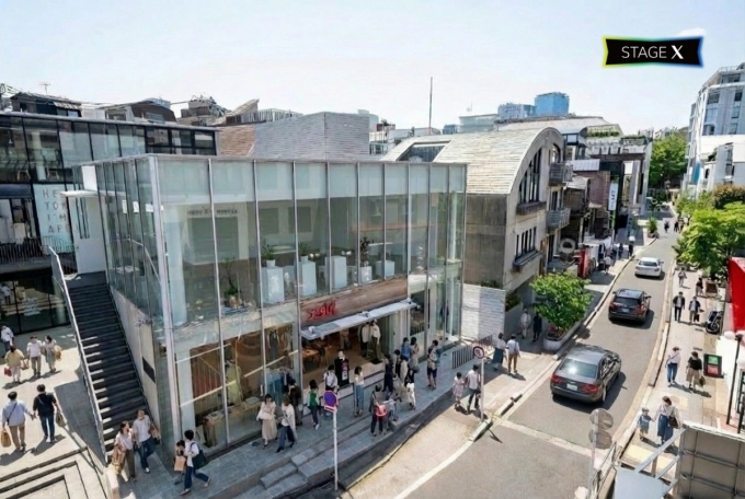 일본 도쿄에 마련된 스테이지 엑스 /사진=스위트스팟 제공