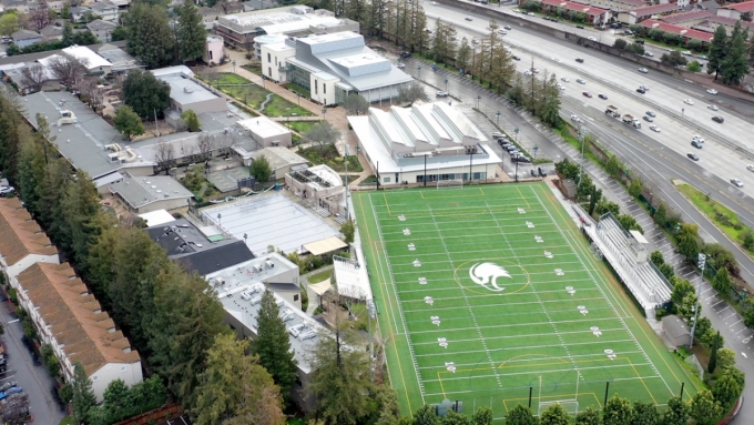 캘리포니아주 산호세에 있는 하커스쿨 전경/사진제공=하커스쿨 홈페이지