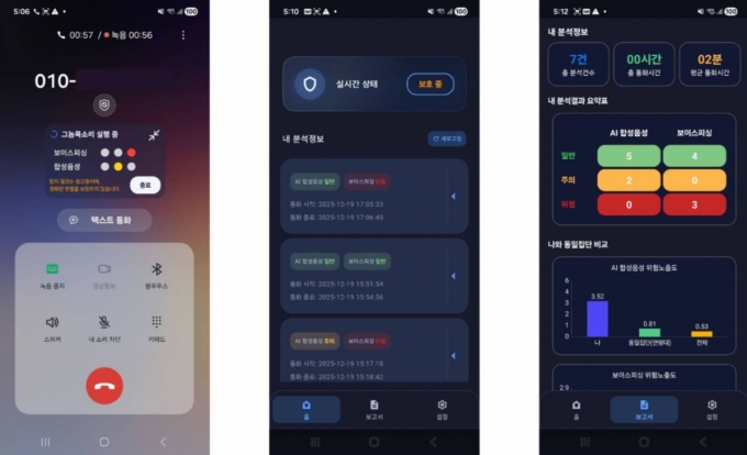 '그놈목소리' 서비스 화면 /사진=메타크라우드