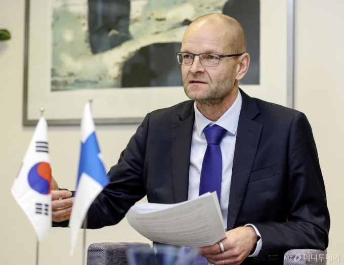 유리 예르비아호 주한핀란드 대사 인터뷰 /사진=김창현 기자 chmt@