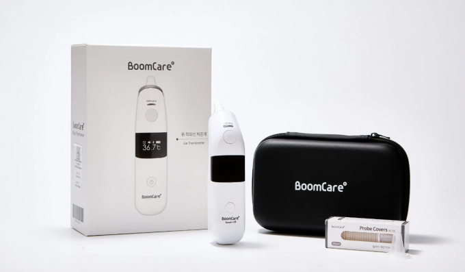 스마트 체온계 '붐케어' /사진=다다닥헬스케어 
