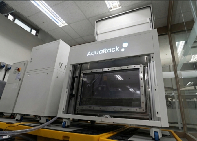 SDT의 액침냉각솔루션 아쿠아랙 /사진=SDT