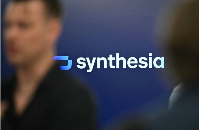 영국의 AI 비디오 생성 플랫폼 스타트업 '신세시아'(Synthesia)의 몸값이 40억달러로 평가됐다. /AFPBBNews=뉴스1