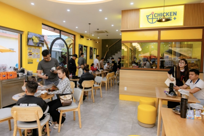 치킨플러스 베트남 현지 매장 모습 /사진=더벤처스 제공