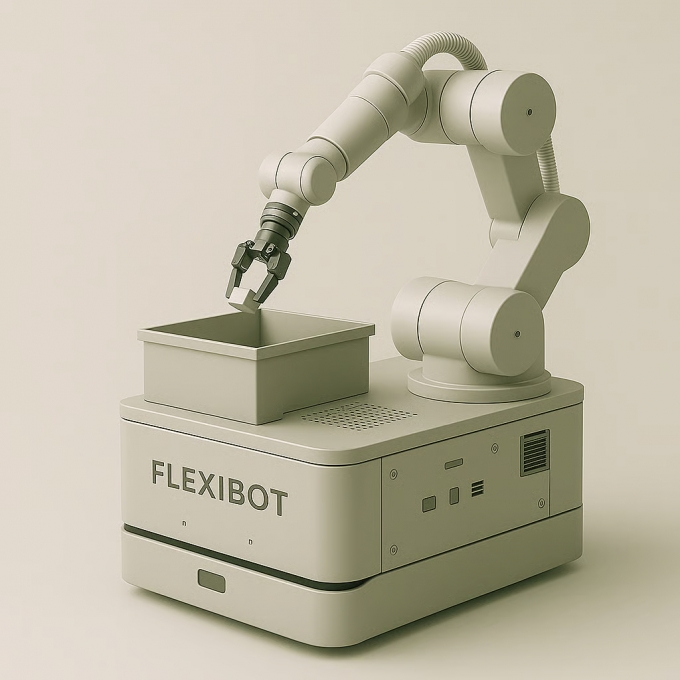 산업용 로봇 플랫폼인 '플렉시봇' /사진=디밀리언