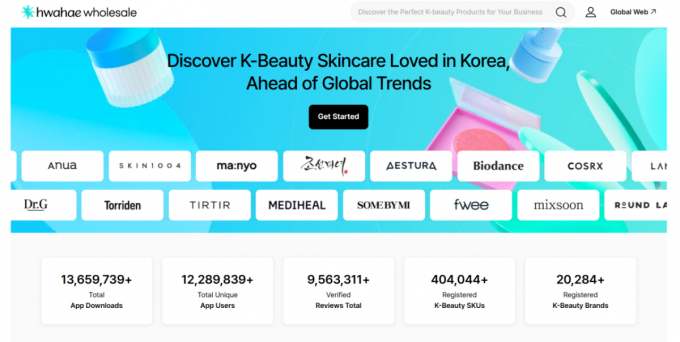 /사진=화해 홀세일 홈페이지 