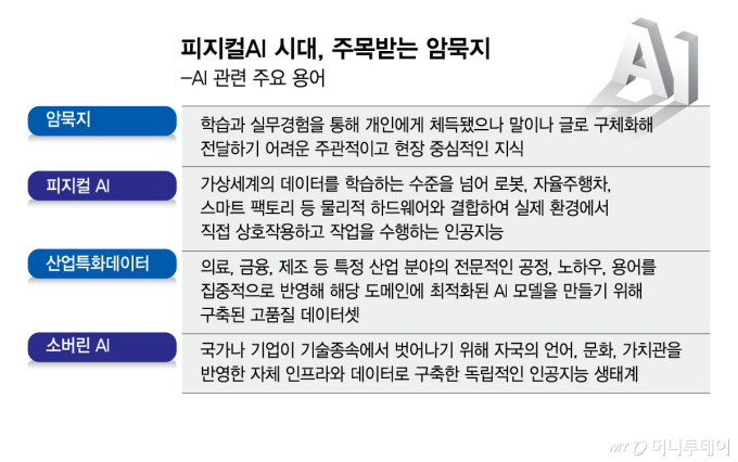 피지컬AI 시대, 주목받는 암묵지/그래픽=김현정